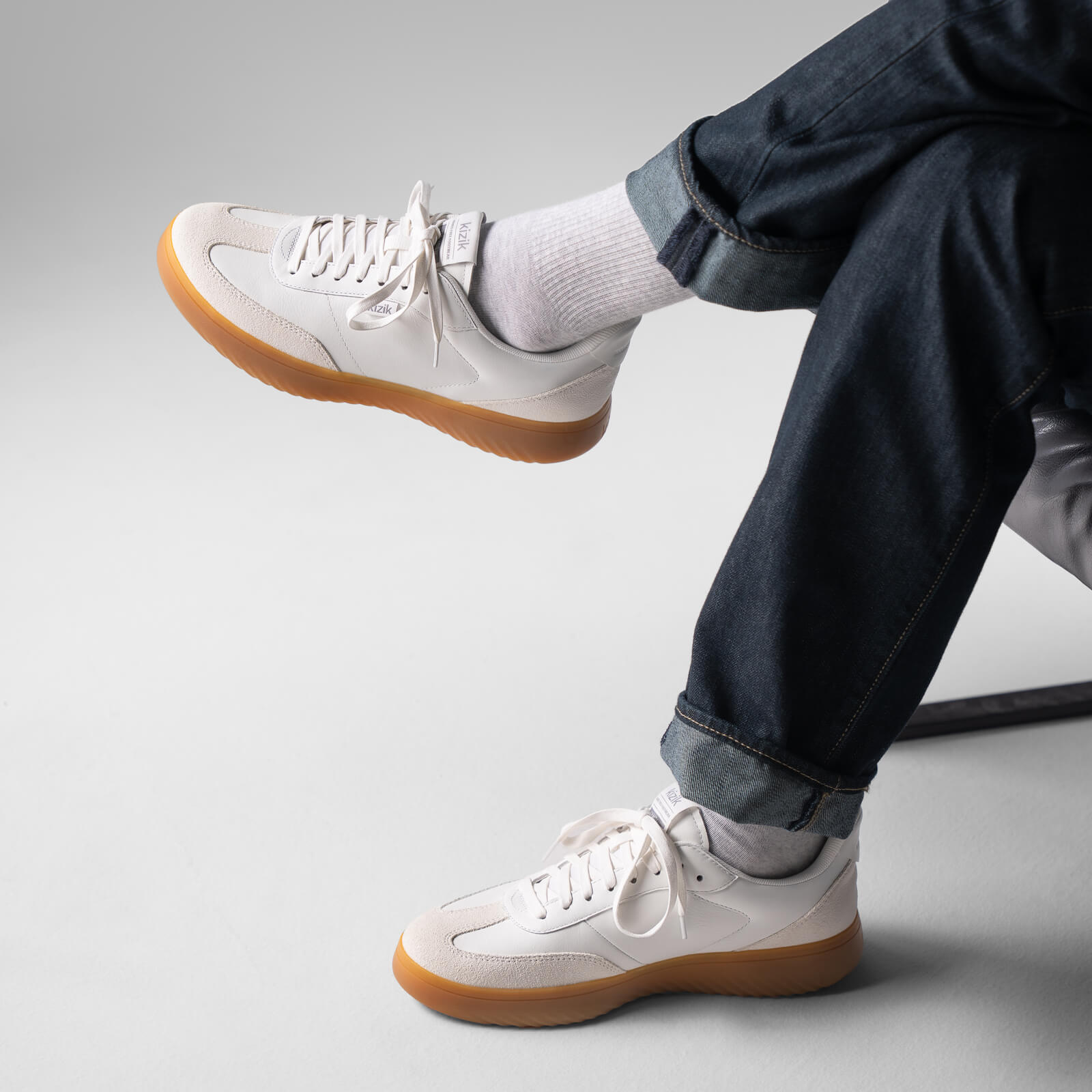 Men's Camden - White/Gum - Image 10