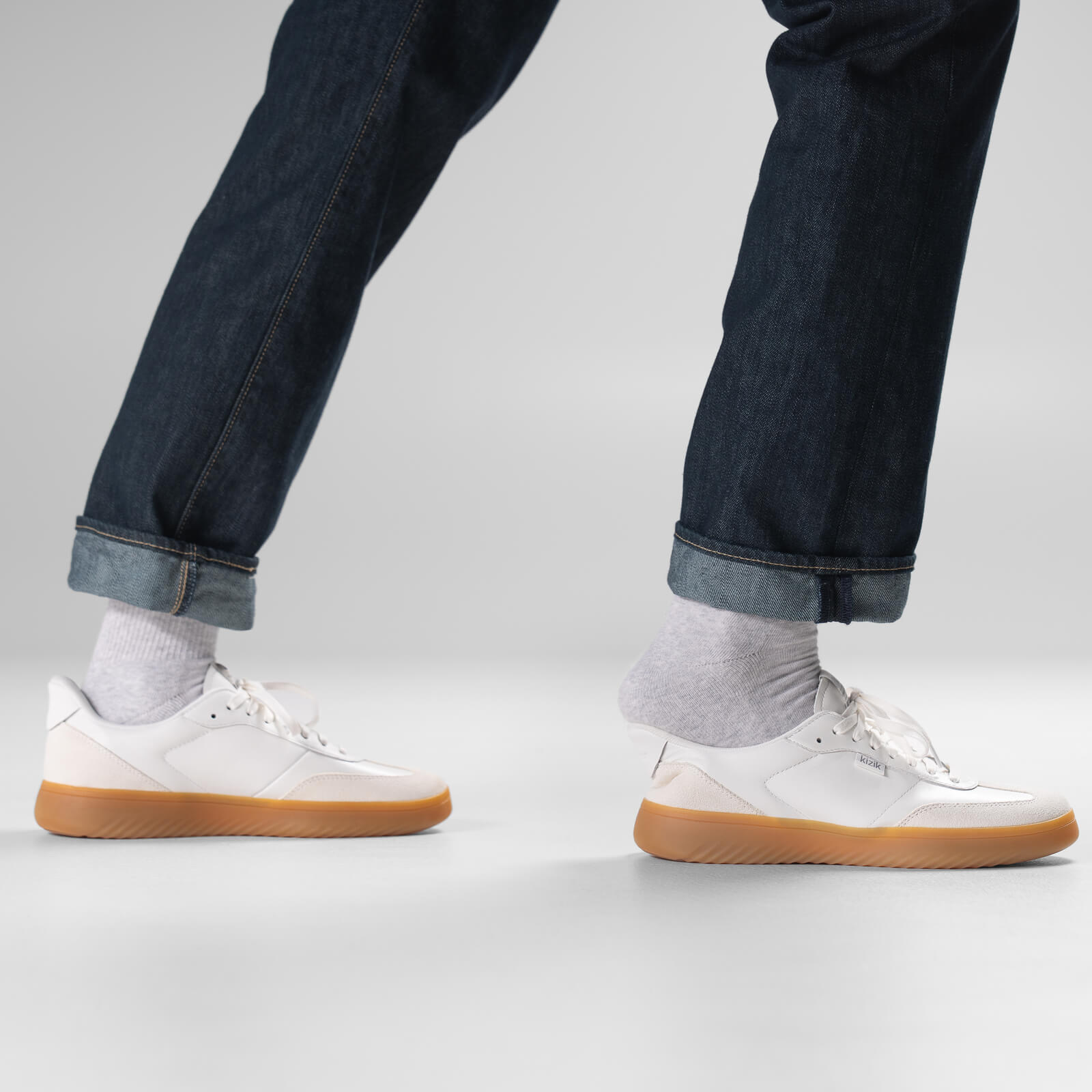 Men's Camden - White/Gum - Image 8